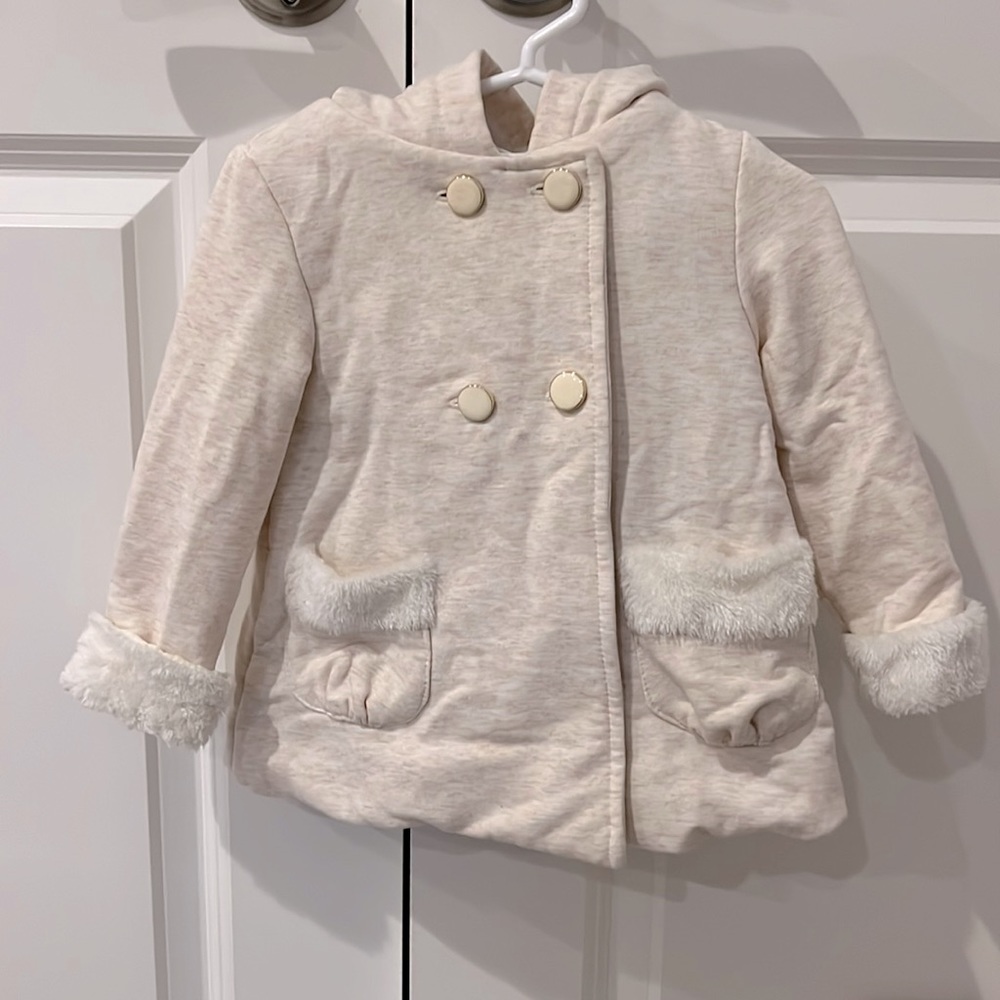 12 month Piper & Posie brand hooded winter coat.